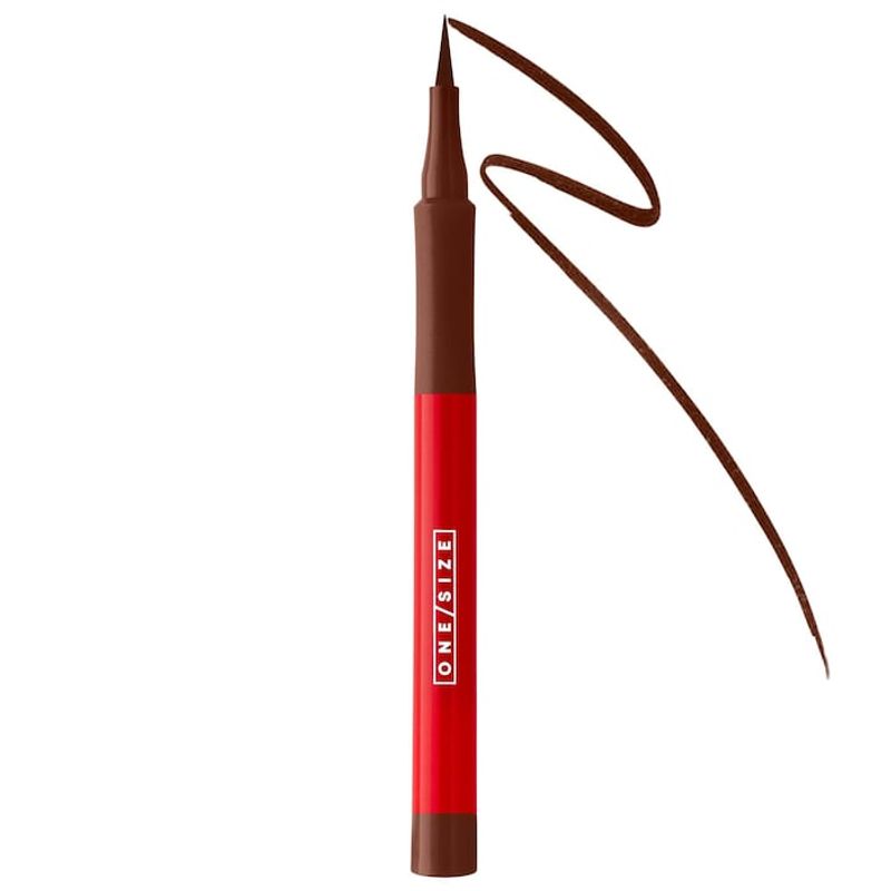 ONE SIZE BY PATRICK STARRR - Delineador ojo líquido waterproof Brown 12ml ONE SIZE
