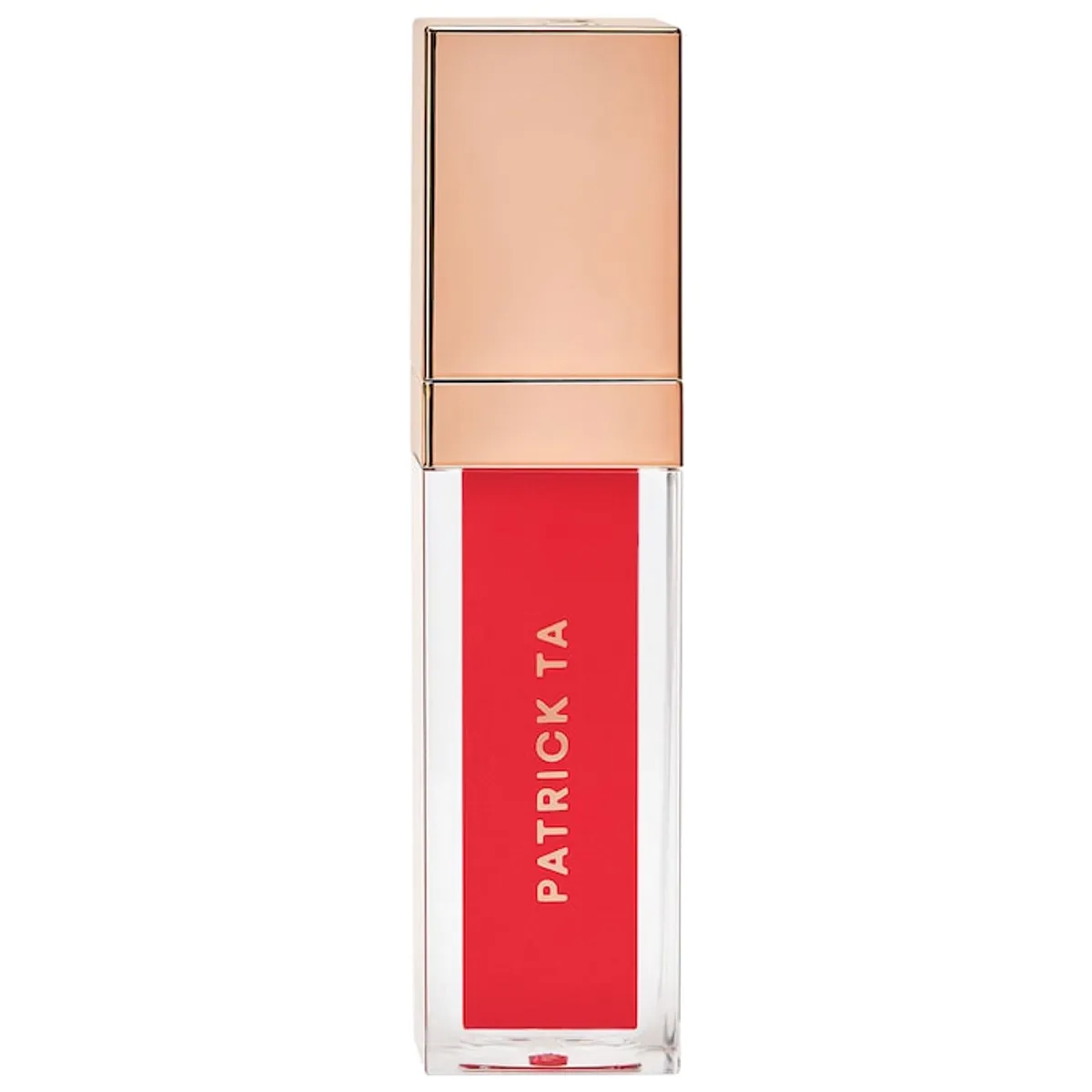 PATRICK TA - Brillo de labios voluminizador PATRICK TA rojo puro 9 ml