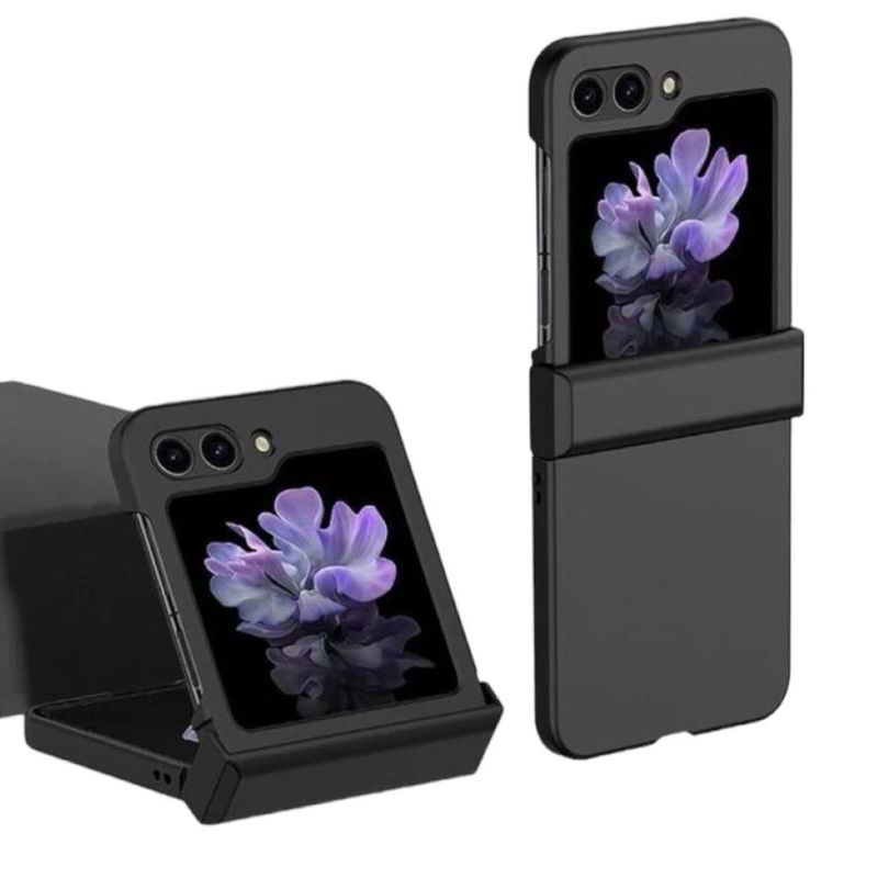 GENERICO - Carcasa Plegable Para Samsung Galaxy Z Flip 6 Negro Bisagra