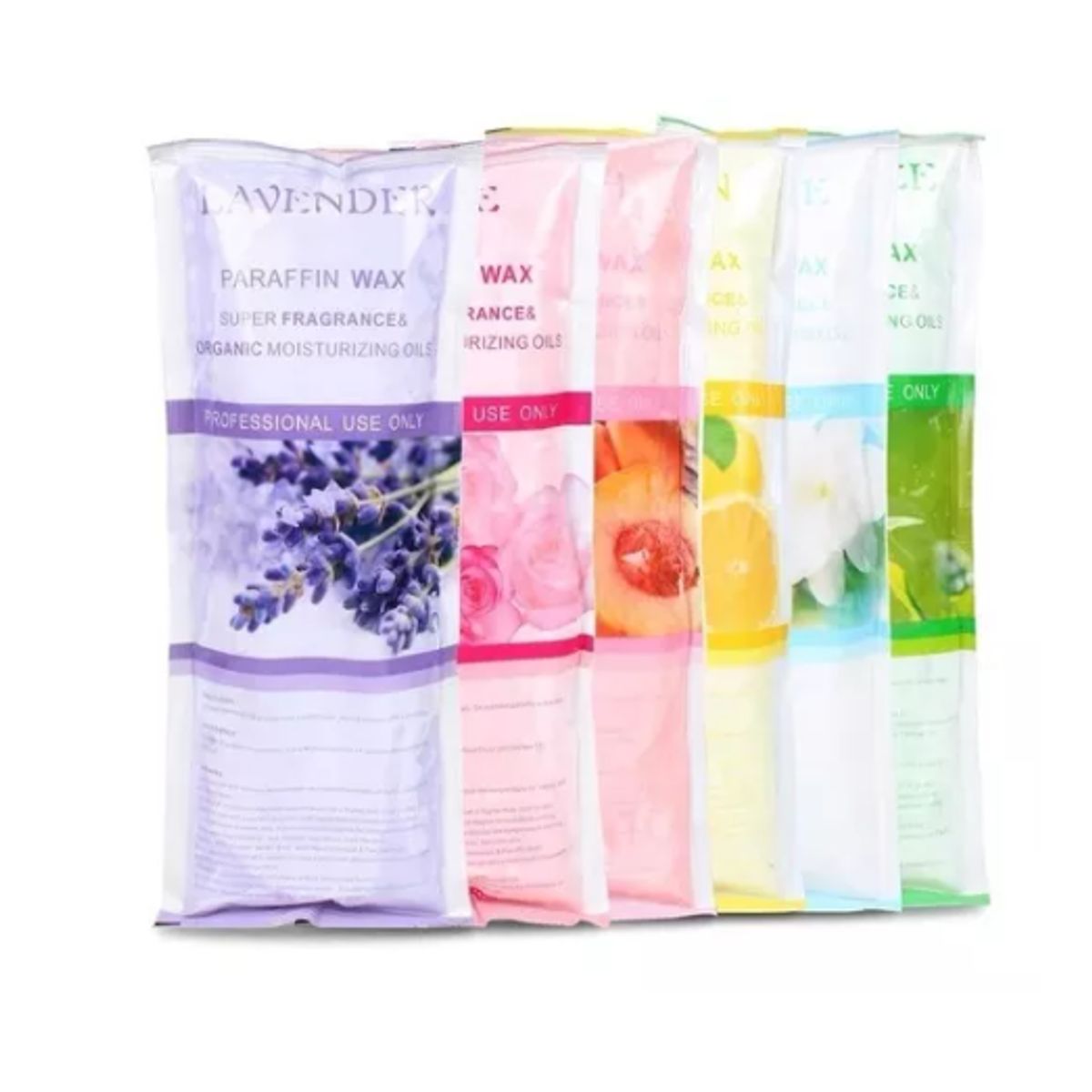 GENERICO - Pack X 4 Cera Parafina Manicure Parafinoterapia De 450gr