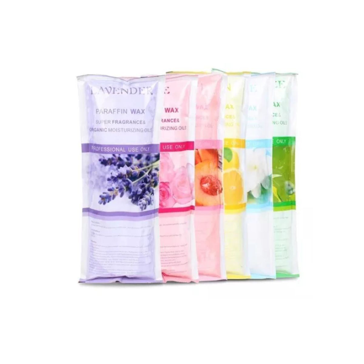 GENERICO - Pack X 4 Cera Parafina Manicure Parafinoterapia De 450gr