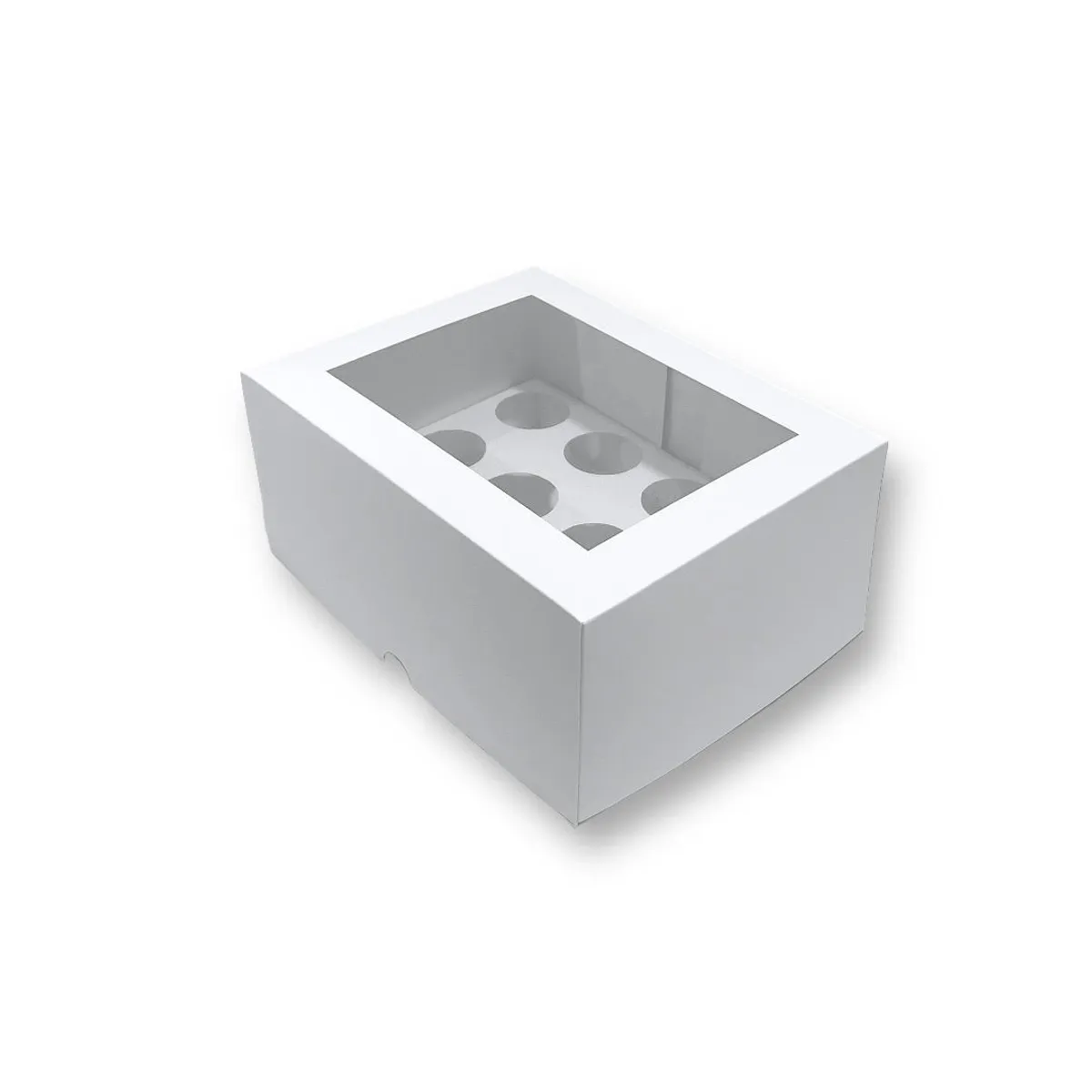 GENERICO - Pack 10 Cajas Para 12 Shots Postres 22x17x10cm