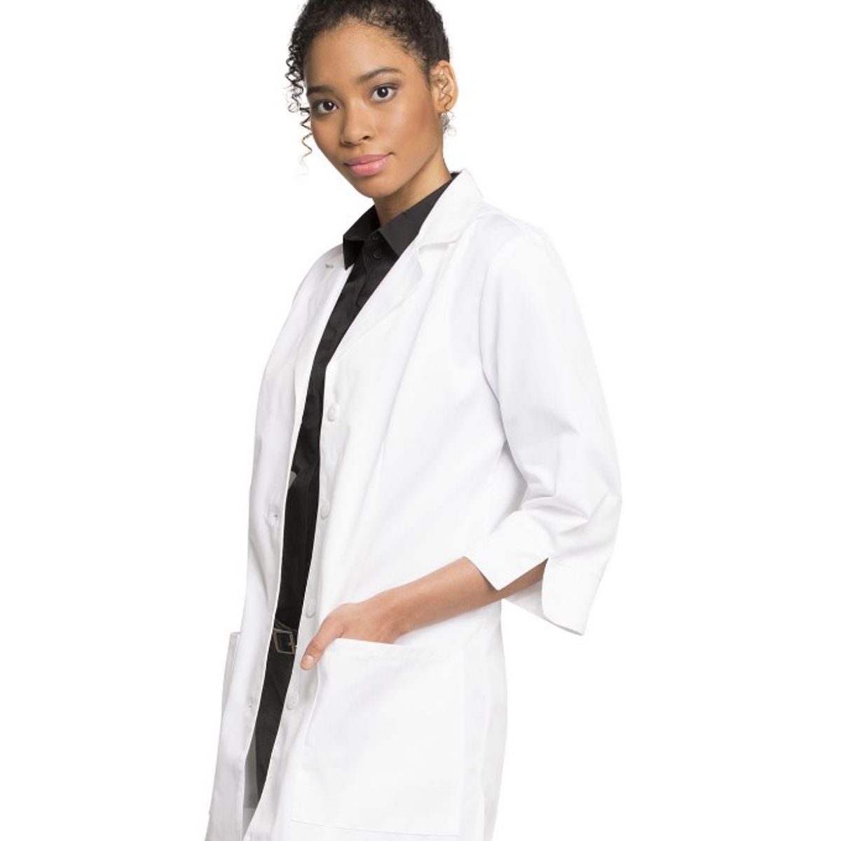 CHEROKEE - Delantal Clínico Blanco de Mujer Cherokee 1470 - Uniformes Clínicos.