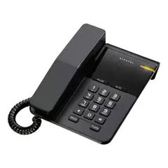 ALCATEL - Teléfono Sobre Mesa Botones Grandes LCD Negro T22
