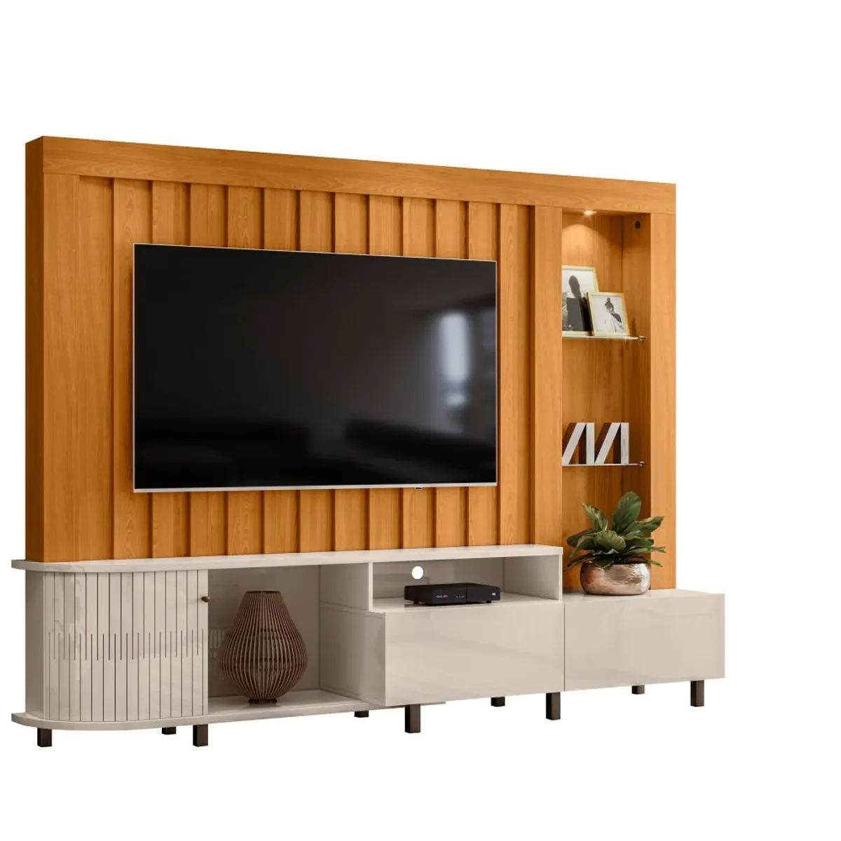 TAHUARI - Home Theater Le Mans cinamomo off white