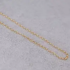 GENERICO - Cadena Tejido Rolo Oro Laminado 18k