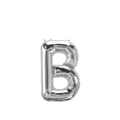 GENERICO - Globo Letra B Plateado 40 pulgadas
