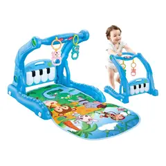 GENERICO - Alfombra Gimnasio Musical Con Piano + Andador Caminador 2en1