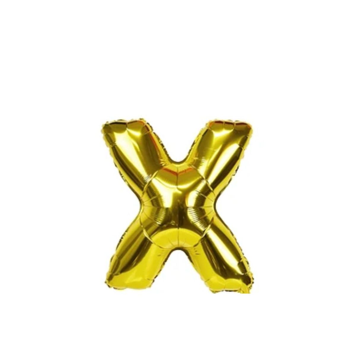GENERICO - Globo Letra X Dorado 40 pulgadas