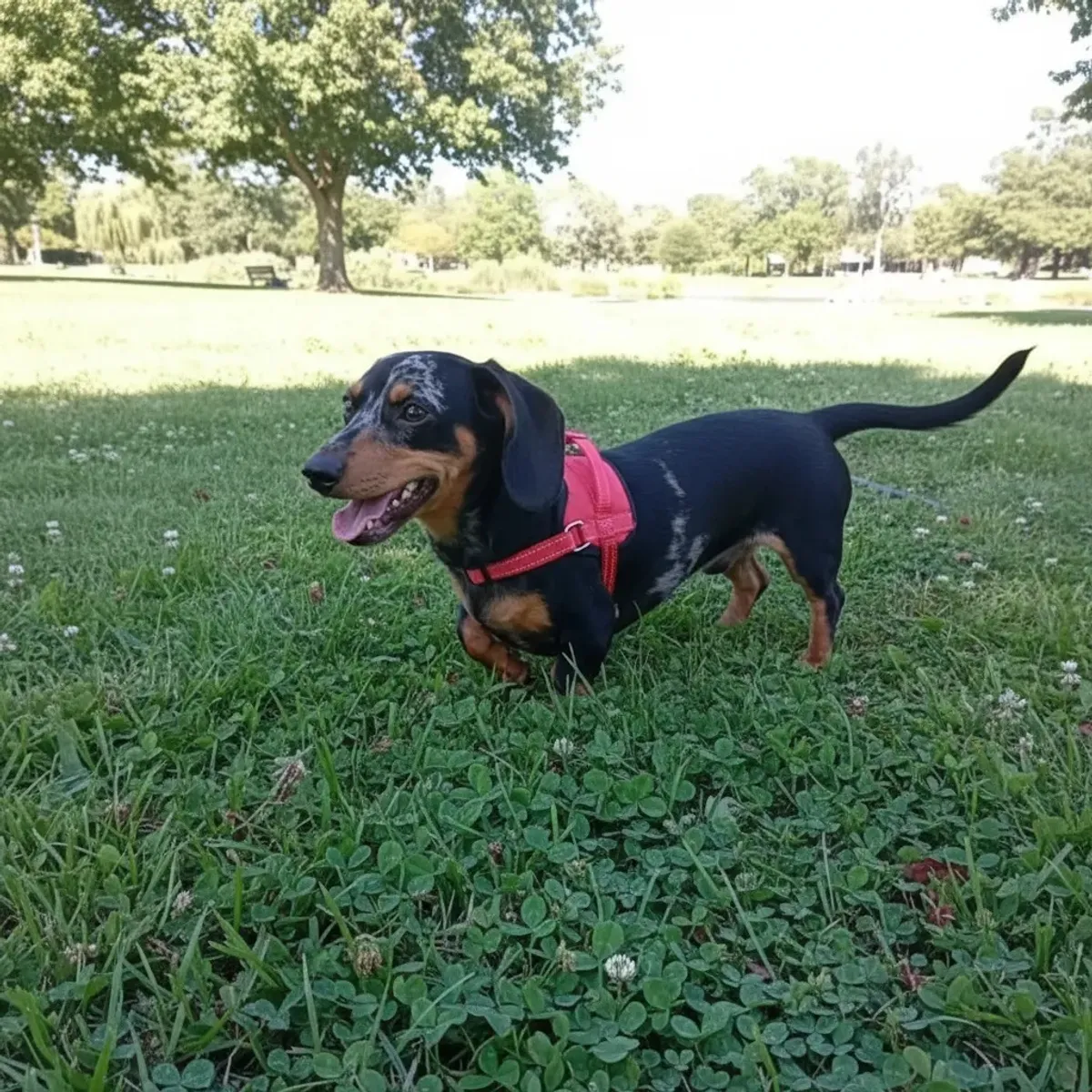 GENERICO - Arnés Talla S Ajustable Para Perros Mascotas Paseo Rojo