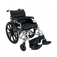 Silla De Ruedas Aluminio Liviana Acolchada Strong