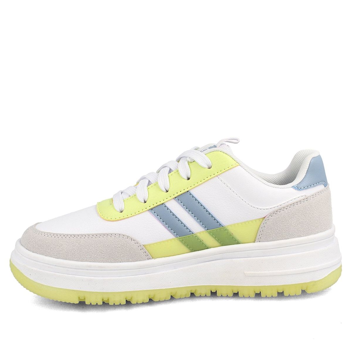 NORTH STAR - Zapatilla Mujer North Star Turk Blanco-Amarillo