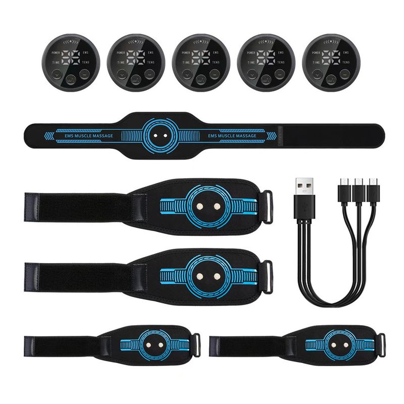 DE TODO Y MAS - Electroestimulador Muscular Eléctrico EMS 5 Zonas ULTRA ESTETICA