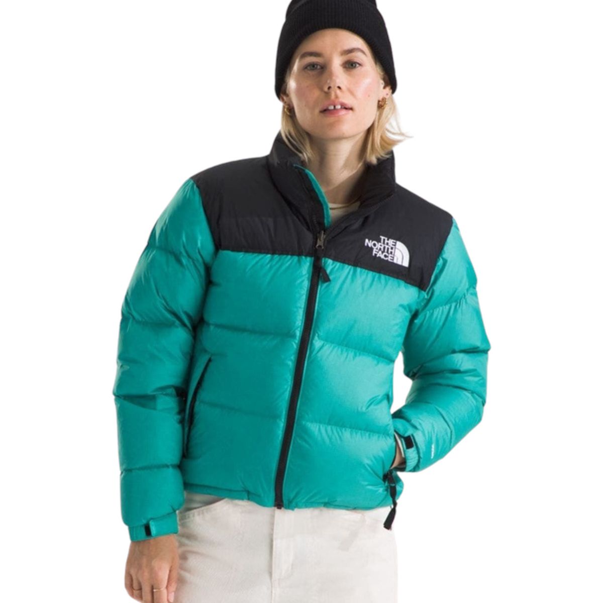 THE NORTH FACE - Chaqueta Mujer 1996 Retro Nuptse Verde