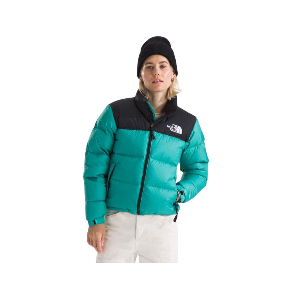 THE NORTH FACE - Chaqueta Mujer 1996 Retro Nuptse Verde