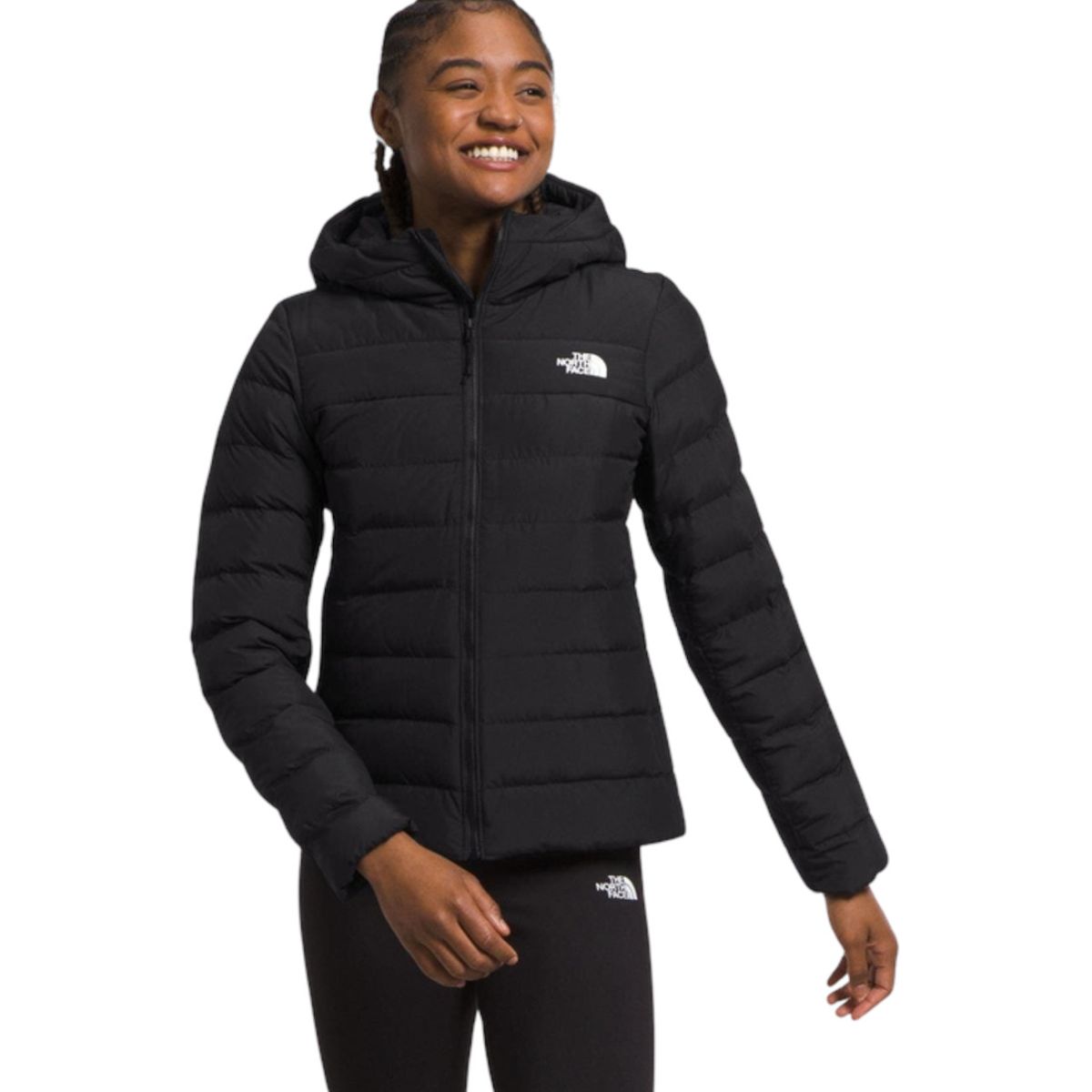 THE NORTH FACE - Chaqueta Mujer Aconcagua 3 Hoodie Negro