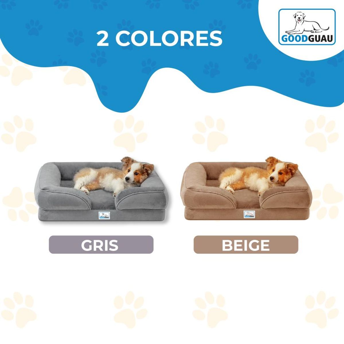 GOODGUAU - Cama Ortopédica GG, 70 cm, M GOODGUAU