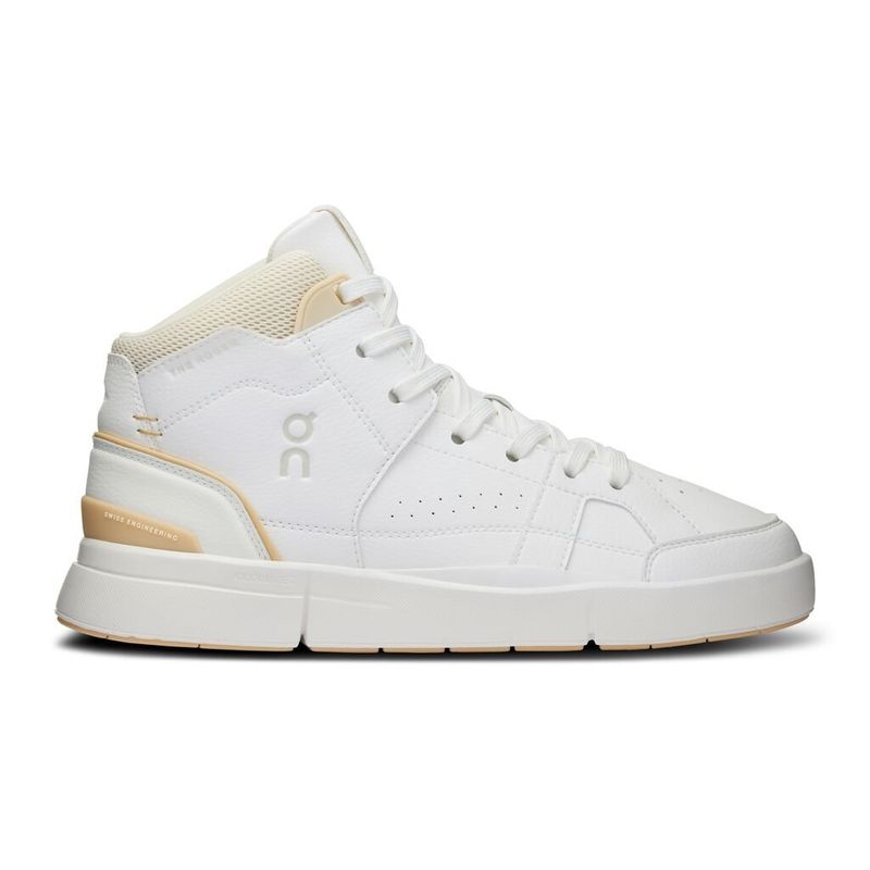 ON - Zapatillas THE ROGER Clubhouse Mid Mujer Blanco 3WD11151533