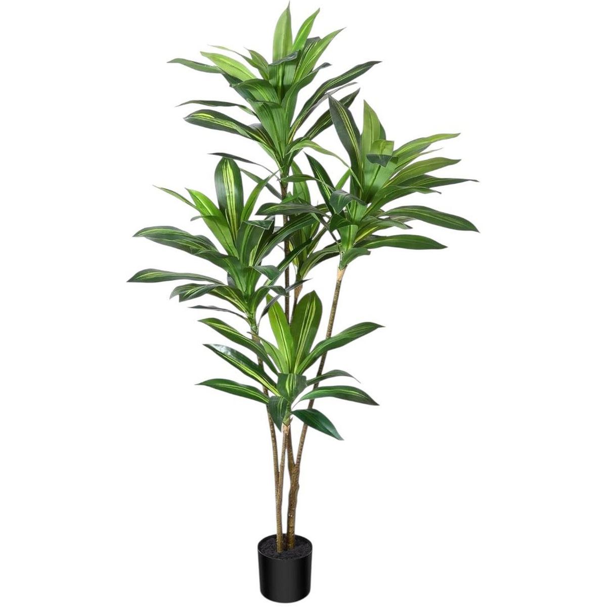 ARBUSTO REAL - Planta Artificial Dracaena Premium 165 cm./ 90 Hojas