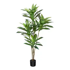 ARBUSTO REAL - Planta Artificial Dracaena Premium 165 cm./ 90 Hojas