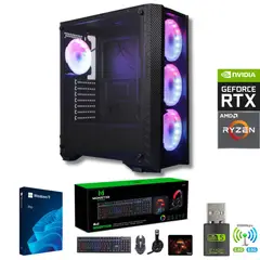 AMD CORP - Pc Gamer AMD Ryzen 5 5600 - 16GB RAM - RTX 4060 - 1TB - WIFI - P4MB