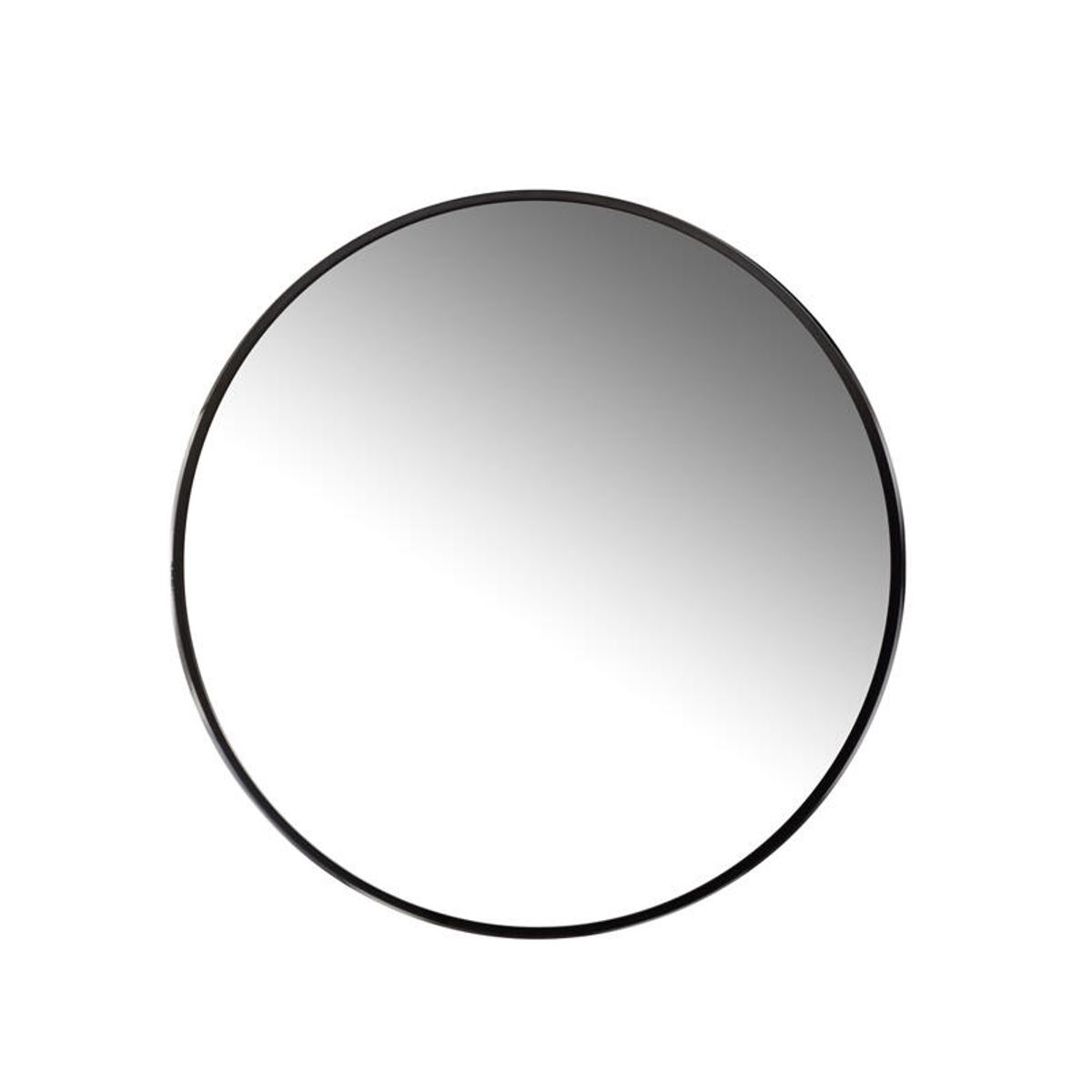 VGO - Espejo decorativo para colgar redondo metal 80 cm Vgo