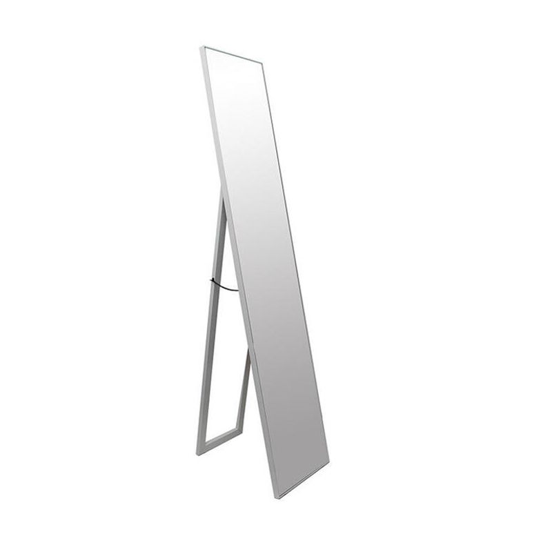 VGO - Espejo decorativo para piso 40x160 cm Plateado Vgo