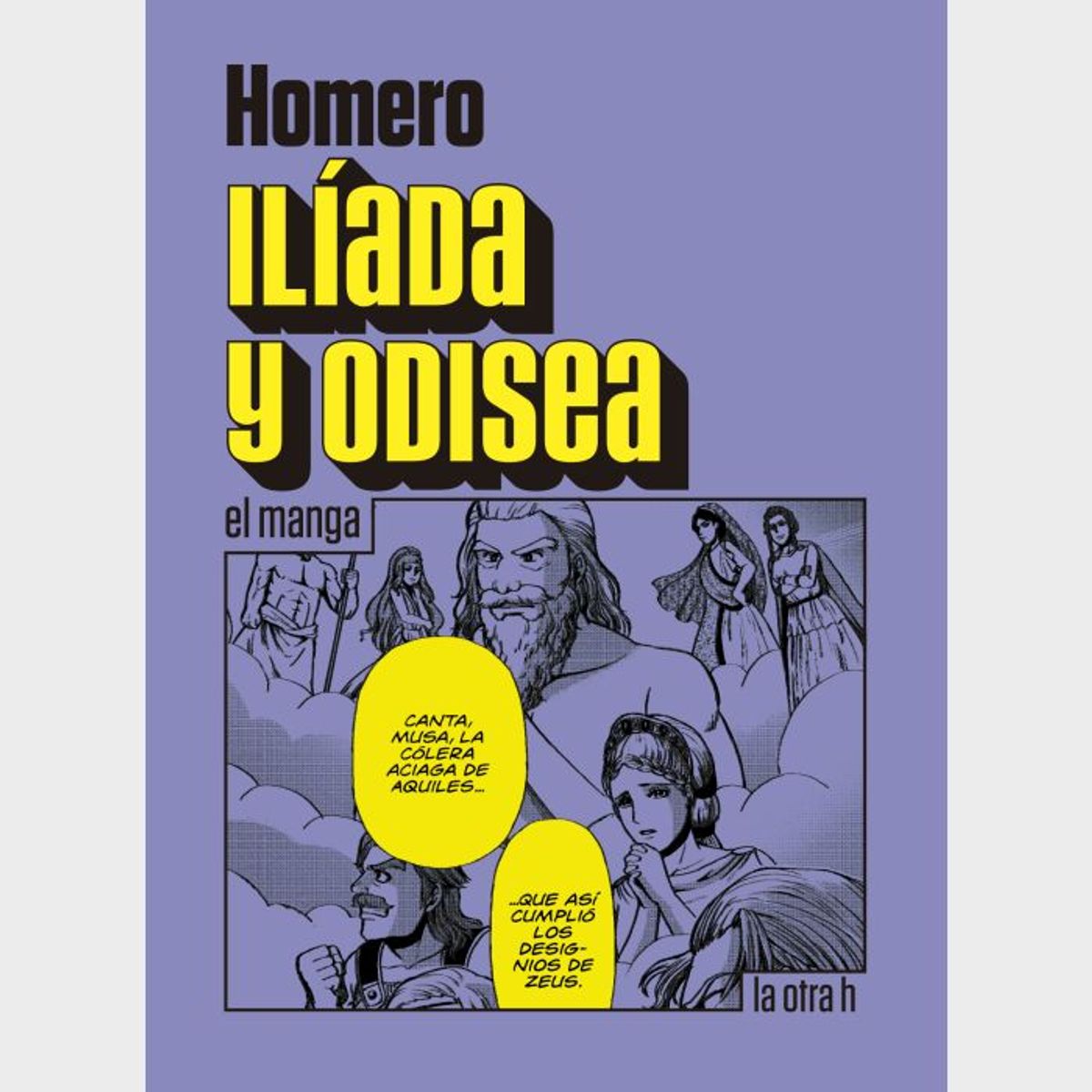 GENERICO - Libro Iliada y odisea - El manga - Homero