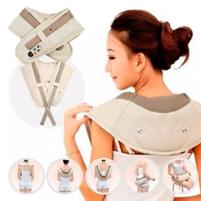 ANGELES DEL HOGAR - Masajeador Cervical Masajeador De Cuello
