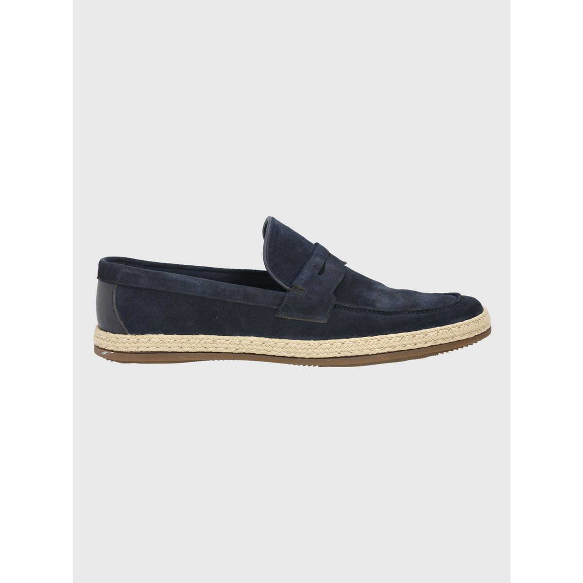 HUSH PUPPIES - Mocasín Cuero Azul Oscuro Hombre Montella HUSH PUPPIES