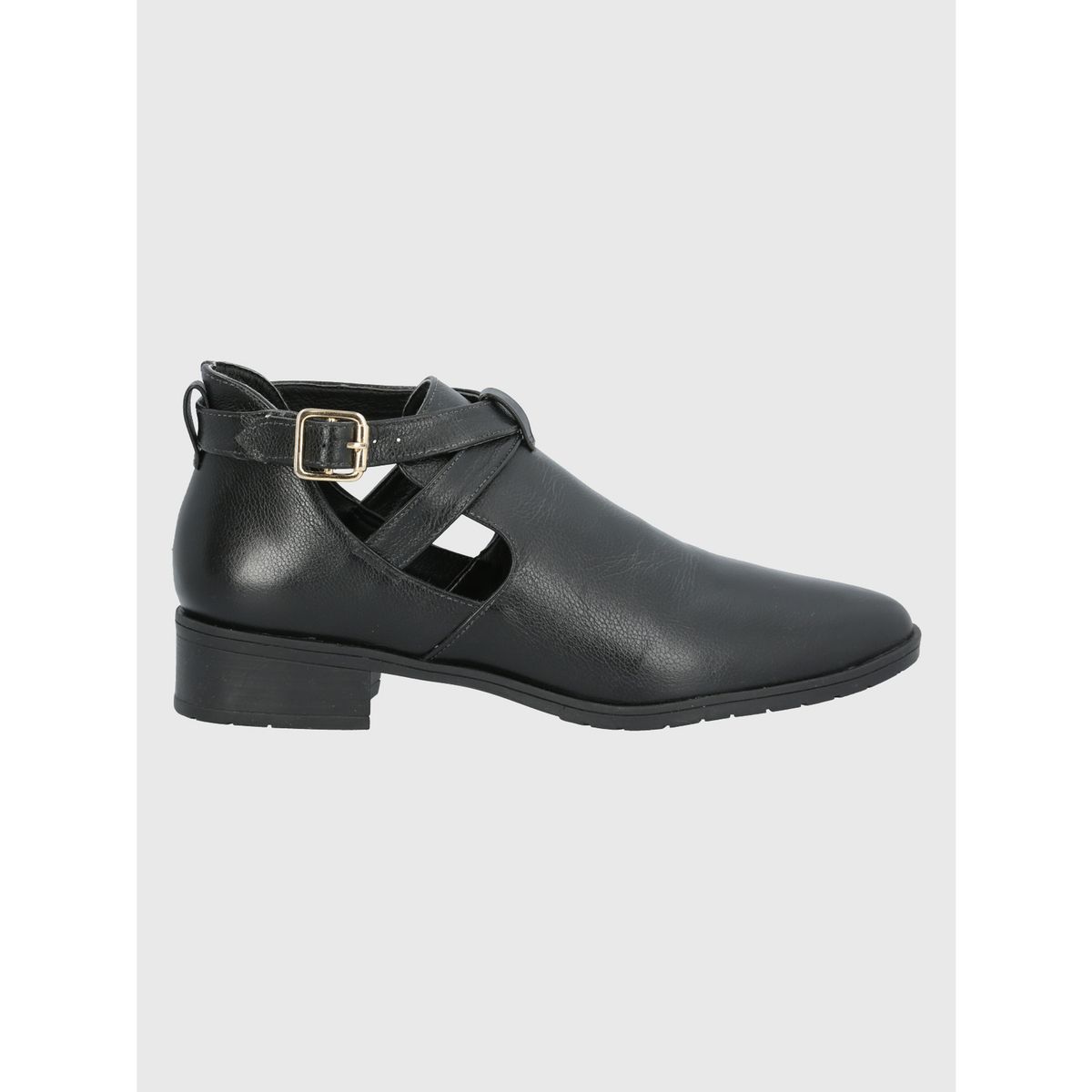 HUSH PUPPIES - Botín Cuero Negro Mujer Garla HUSH PUPPIES