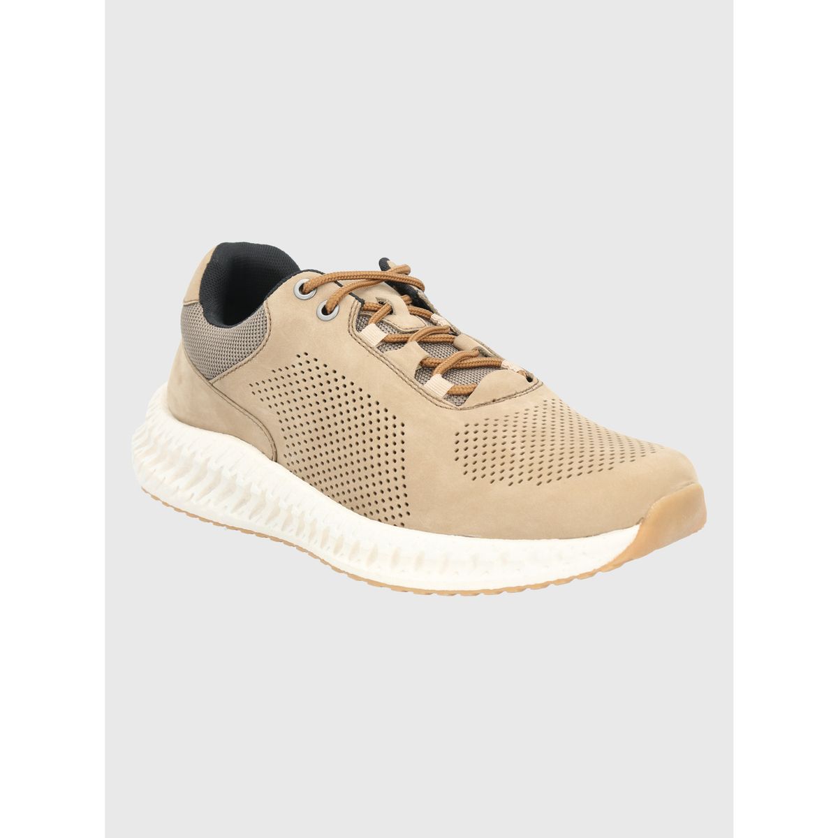 HUSH PUPPIES - Zapatilla Gris Hombre Spinal Lthr Lace HUSH PUPPIES