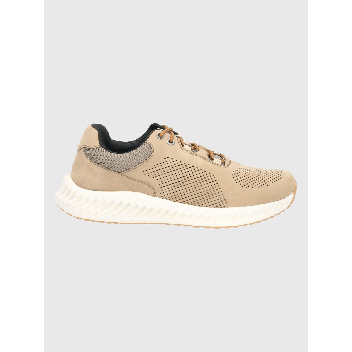 HUSH PUPPIES - Zapatilla Gris Hombre Spinal Lthr Lace HUSH PUPPIES