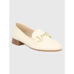 HUSH PUPPIES - Mocasín Blanco Mujer Pasturo