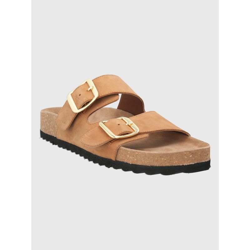HUSH PUPPIES - Sandalia Cuero Café Mujer Lausana HUSH PUPPIES