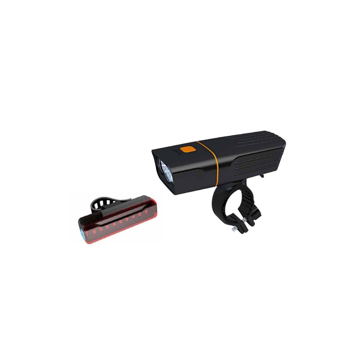 TECNOLAB - Luz Led Delantera Y Trasera Para Bicicletas Recargable - SC