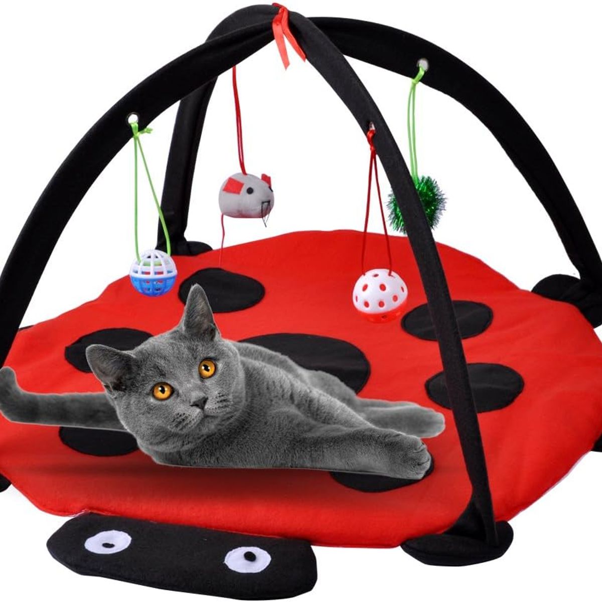GENERICO - Carpa para Mascotas Cama Gato Perro Rojo