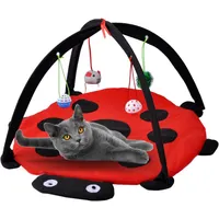 Carpa para Mascotas Cama Gato Perro Rojo