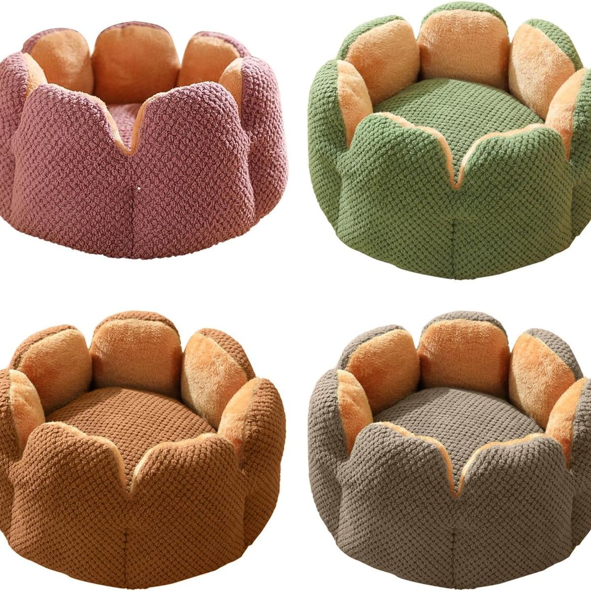 GENERICO - Cama para Mascotas Cama Gato Perro Marron 60cm