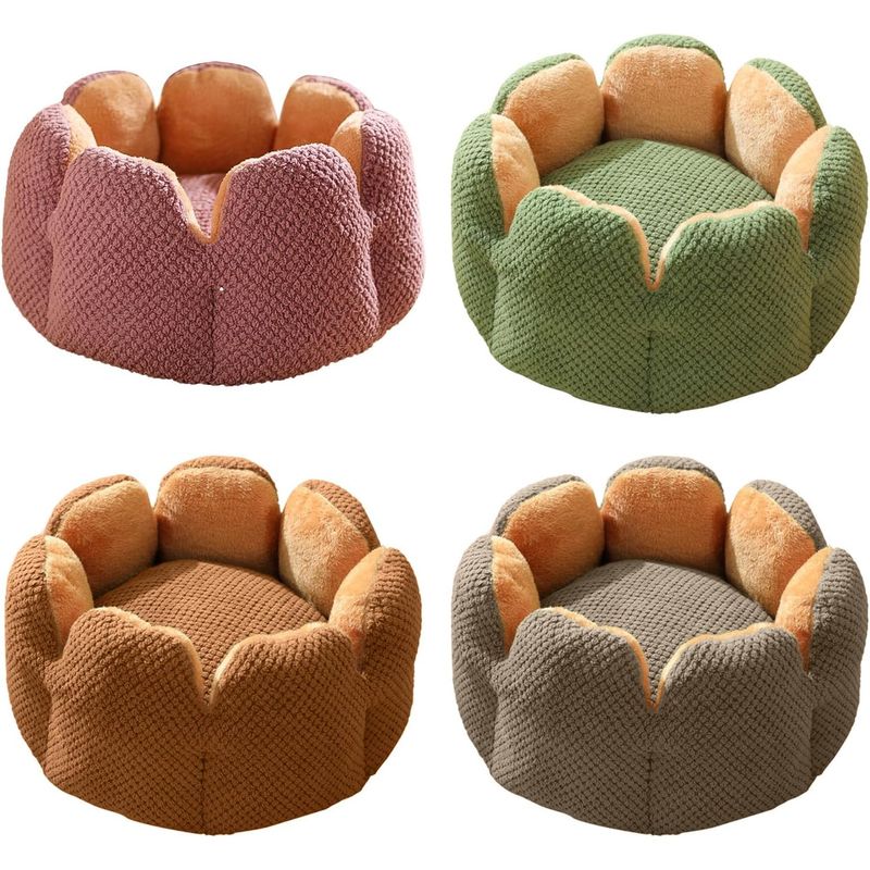 GENERICO - Cama para Mascotas Cama Gato Perro Gris 60cm