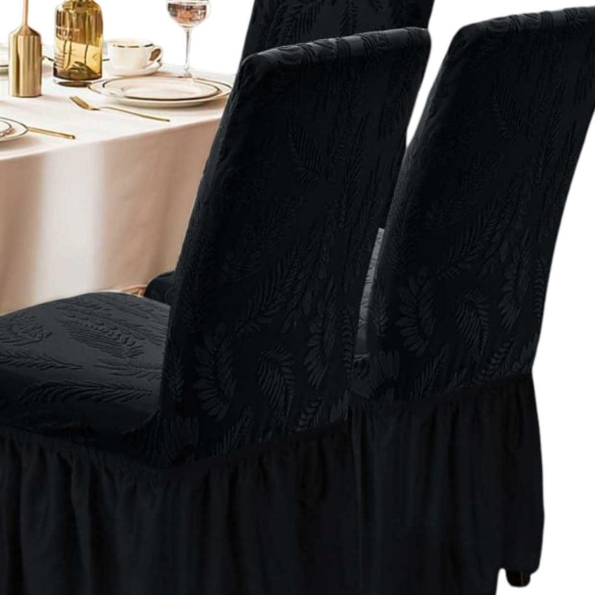 GENERICO - Fundas Sillas Turcas Diseñadas - Pack 6 D1