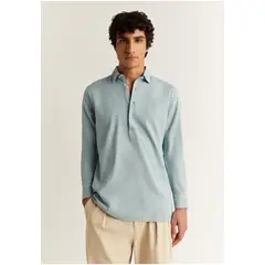 SCALPERS - Camisa Polera Calavera Bordada Duck