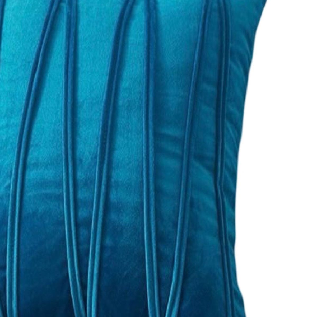 GENERICO - Par de Fundas de Cojín Estilo Terciopelo-Azul