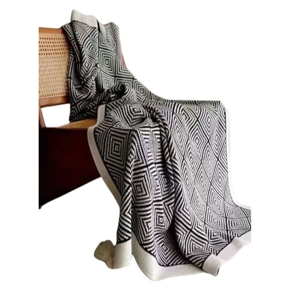 GENERICO - Mantas para sofas camas u oficinas muy suaves 127x152 cm