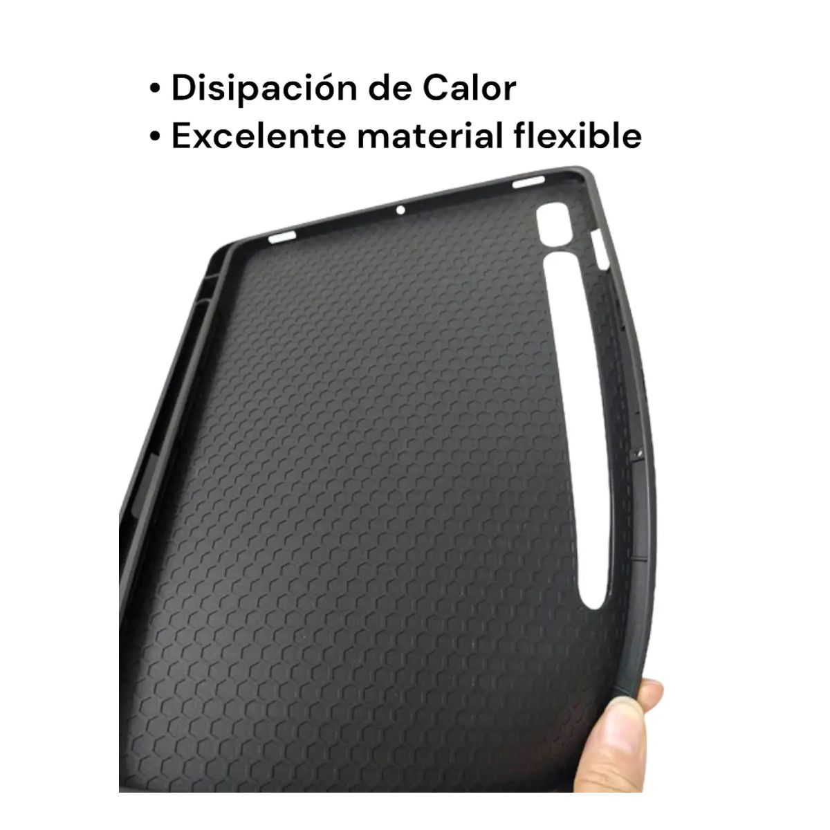 JOIGO - Funda Smart Cover Para Tab Samsung S9 Fe + Plus Rosado