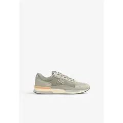 SCALPERS - Zapatillas Calavera Detalles Ante Khaki