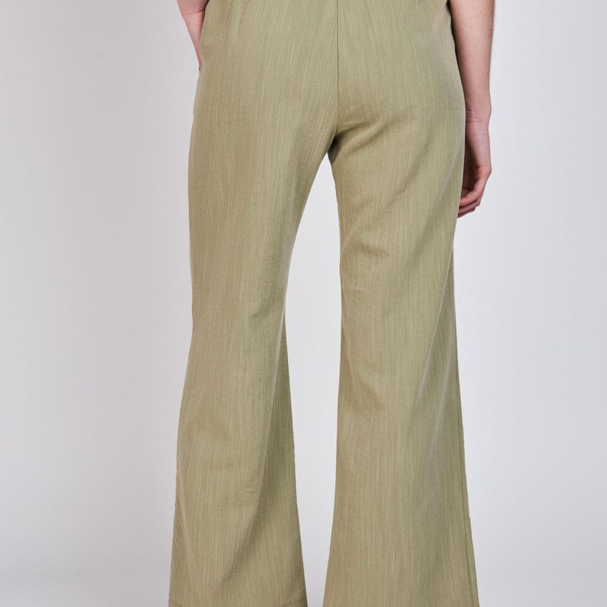 ECLIPSE - Pantalón Cintura Elasticada Ale Verde Militar Eclipse ECLIPSE