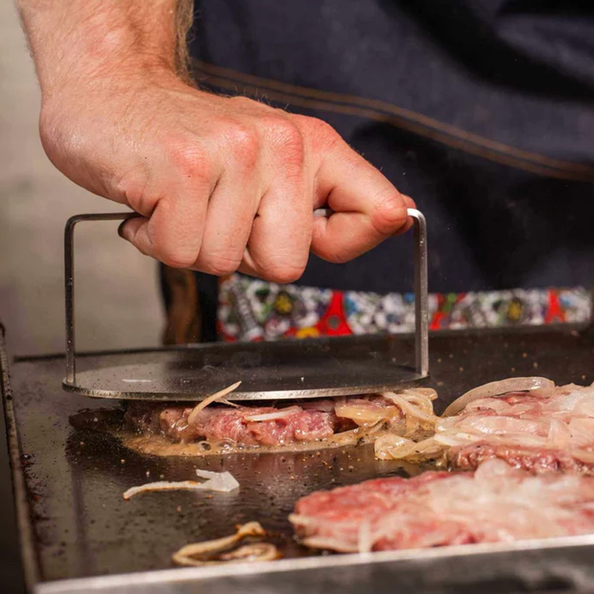 DULOX - Prensa Smash Burger Acero Inoxidable