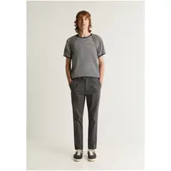 SCALPERS - Pantalón Chino Pinzas Grey