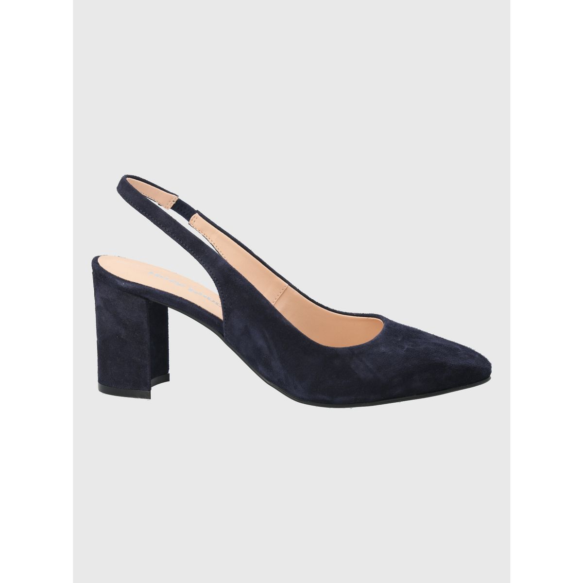 HUSH PUPPIES - Zapato Cuero Azul Oscuro Mujer Temu HUSH PUPPIES